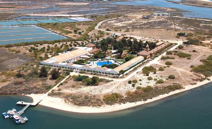Vila Galé Albacora em Tavira no Algarve - vista-aerea