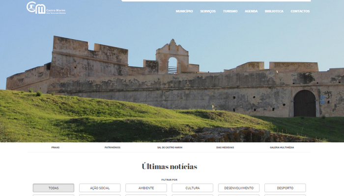 Castro Marim tem novo site autárquico