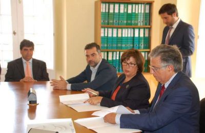 Assinado o contrato de construção da nova ETAR Faro-Olhão