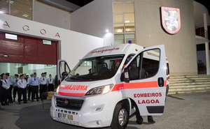 Câmara de Lagoa ofereceu ambulância aos Bombeiros