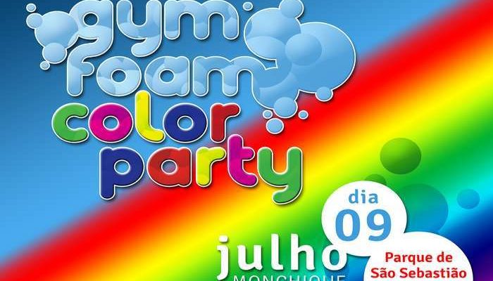II Gym Foam Color Party em Monchique