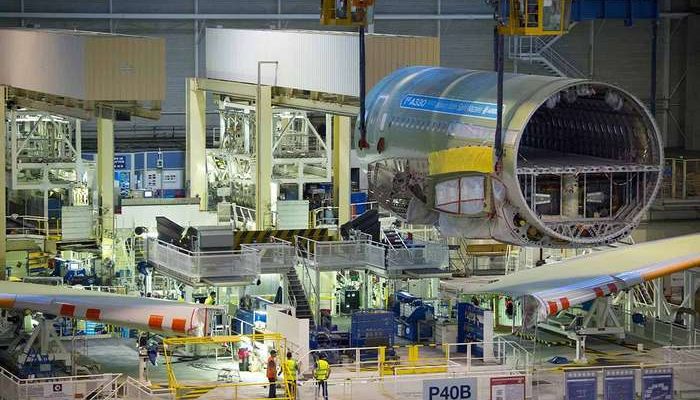 A Airbus iniciou a montagem final do primeiro A330neo