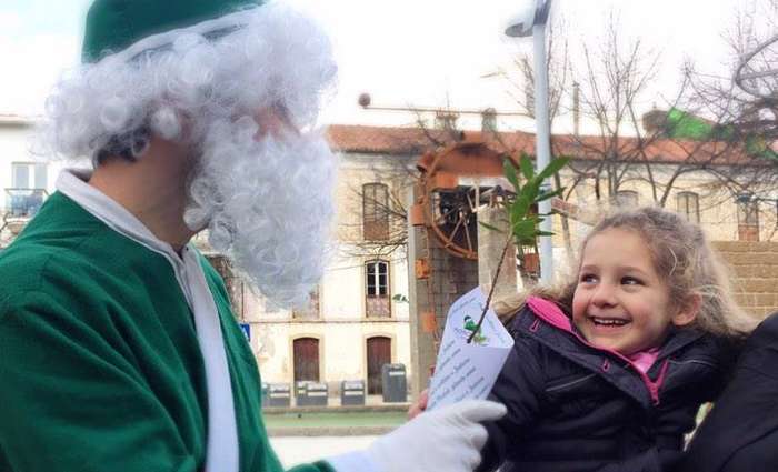 O Pai Natal Verde cultiva o futuro em Monchique