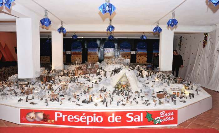 Presépio de Sal na Casa do Natal de Castro Marim