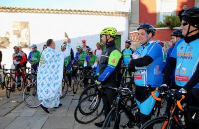 Benção dos ciclistas algarvios em São Brás de Alportel