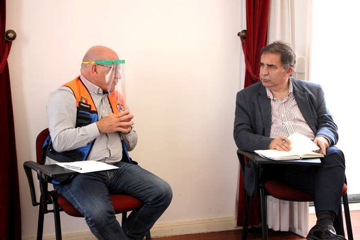 José Apolinário reuniu com a proteção civil em Castro Marim
