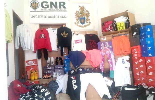 GNR de Faro apreende mercadoria contrafeita em Olhão