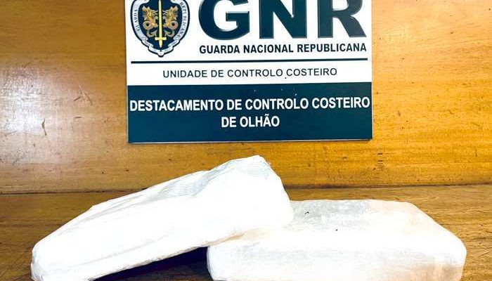 GNR de VRSA apreende cocaína na ponte do Guadiana