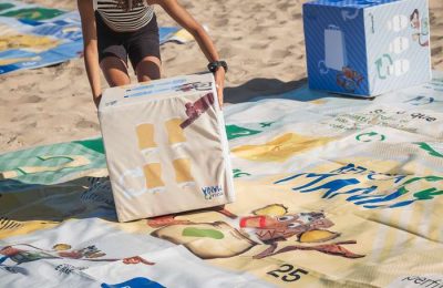 Recicla Mania: Jogo de tabuleiro nas praias ensina a reciclar