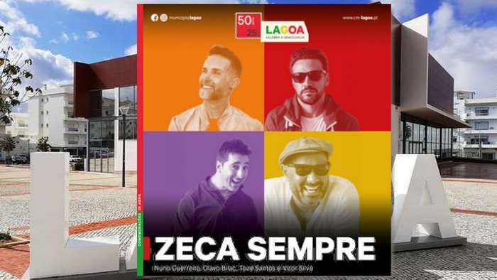 Zeca Sempre é uma homenagem aos 50 Anos do 25 de Abril em Lagoa