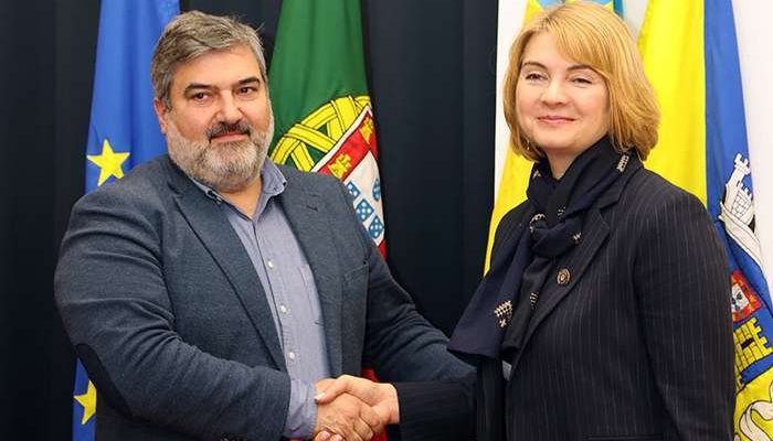 Embaixadora da Ucrânia em Portugal visitou Lagos